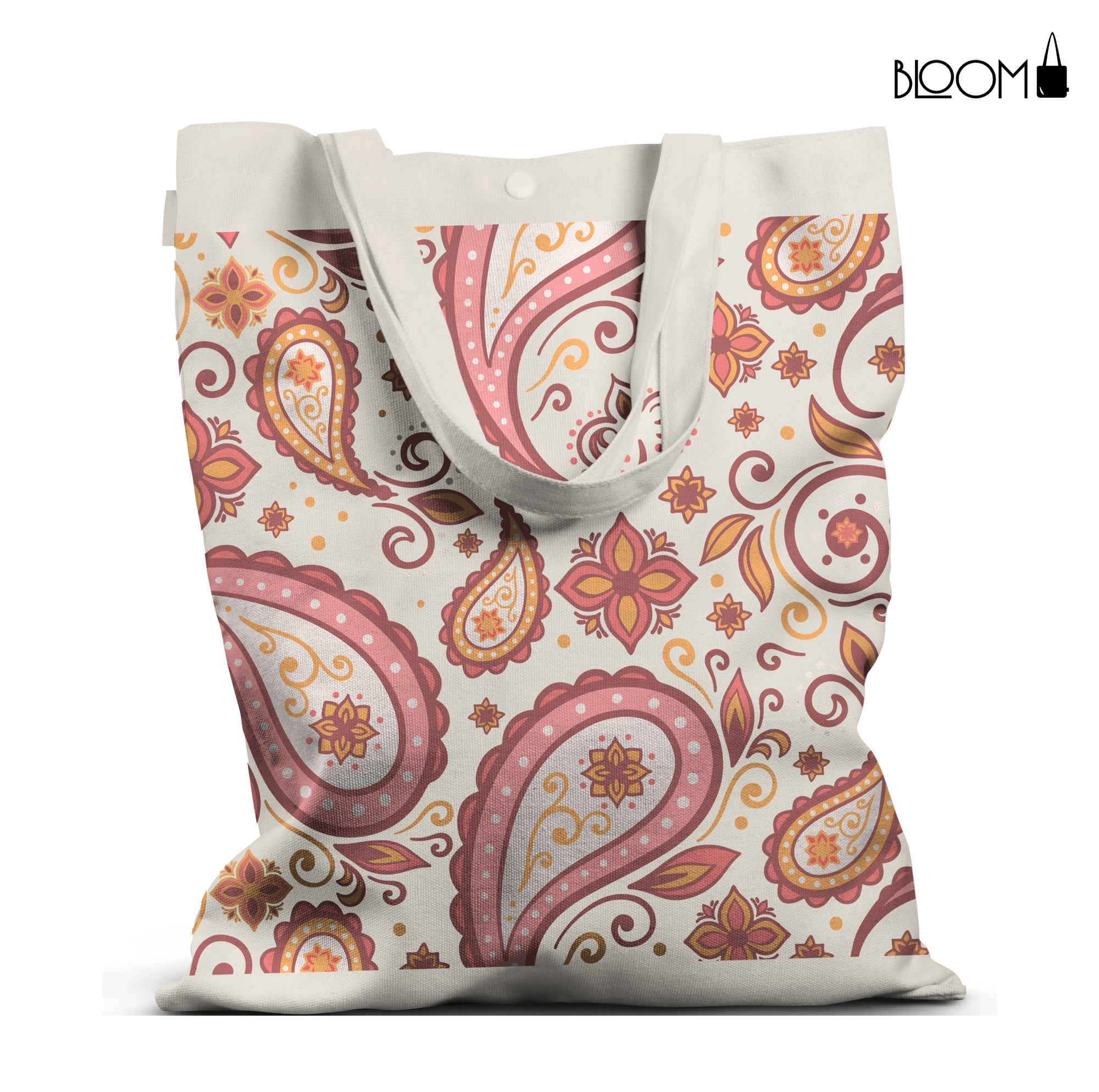Rosewood Paisley Tote