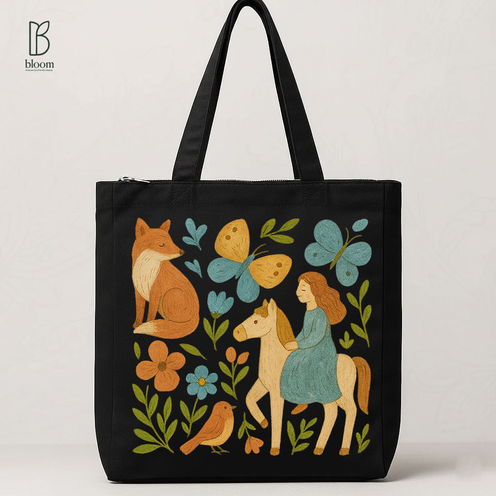 Enchanted Meadow Tote Bag