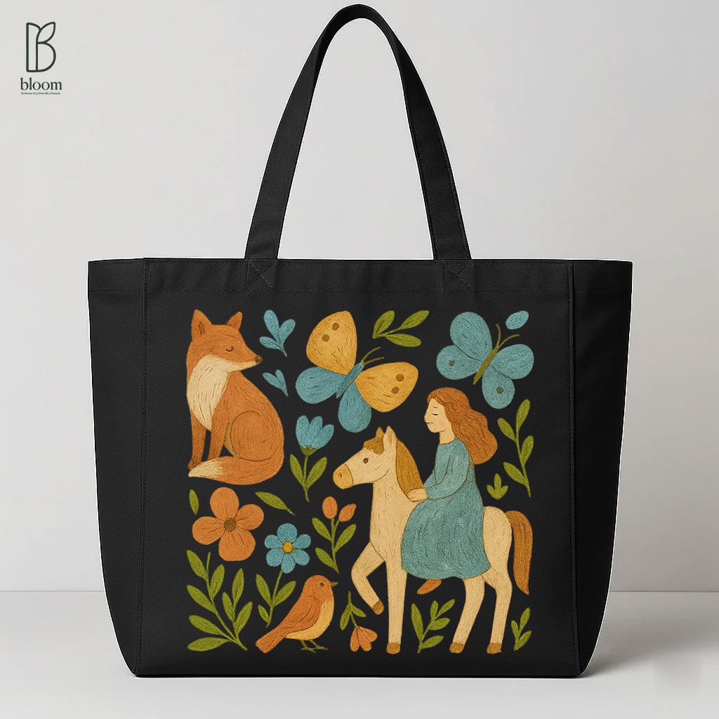 Enchanted Meadow Tote Bag