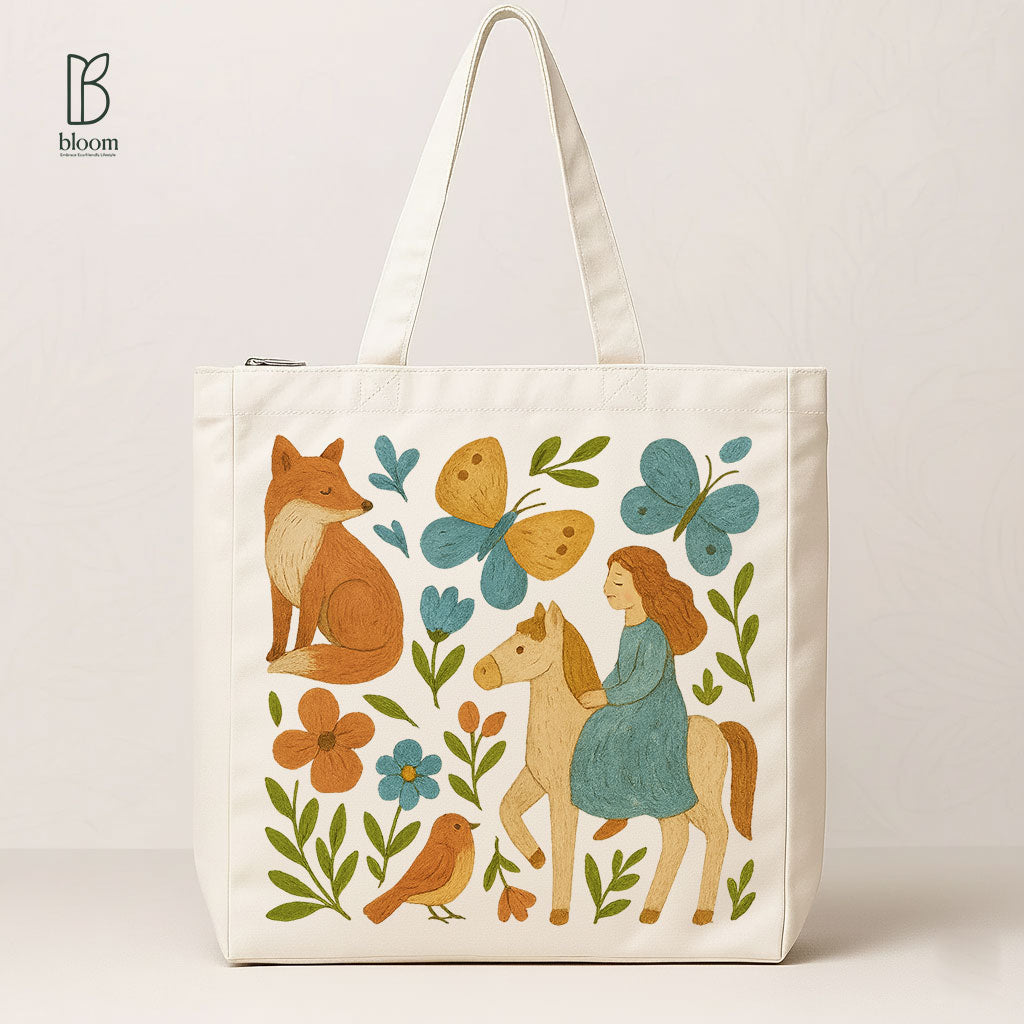 Enchanted Meadow Tote Bag