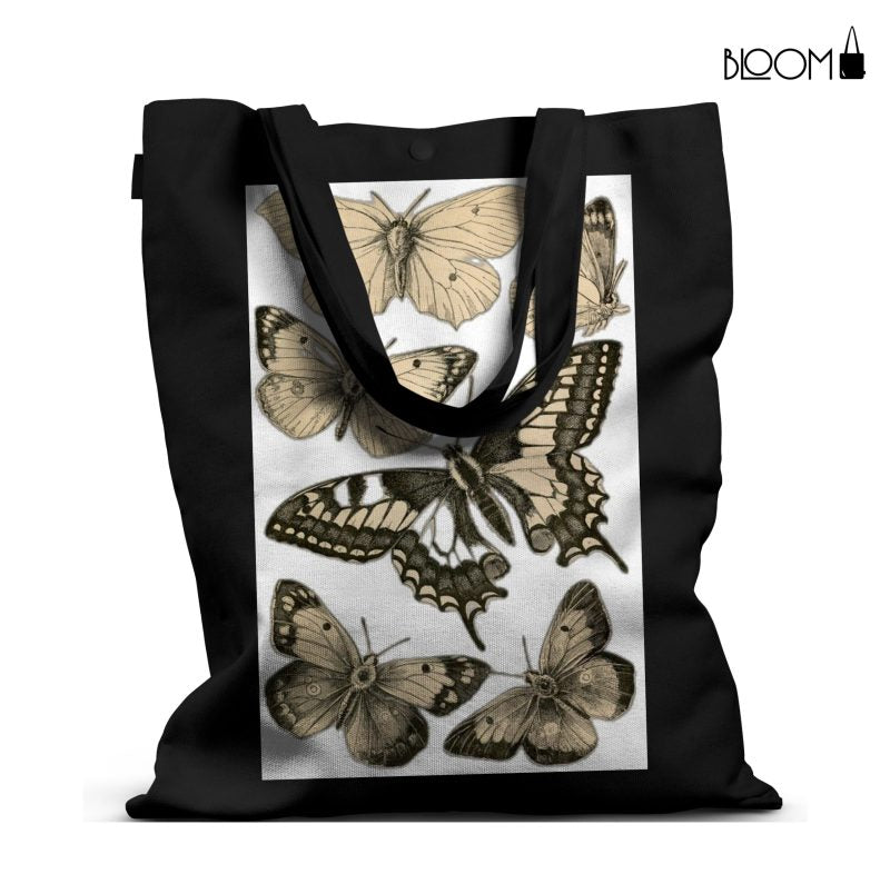 Butterfly in Snow Tote Bag