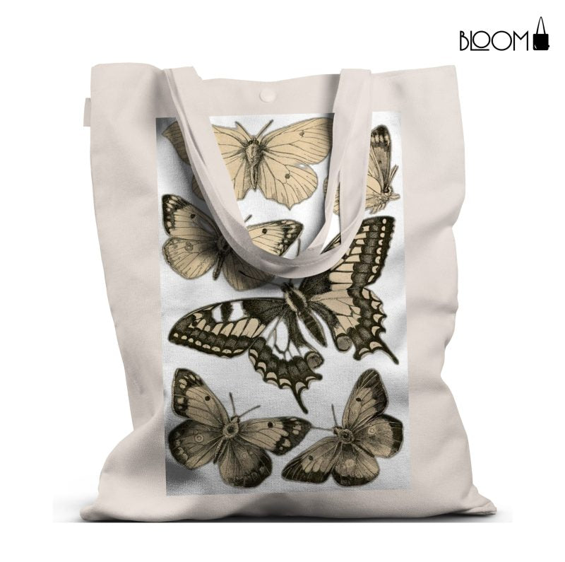 Butterfly in Snow Tote Bag