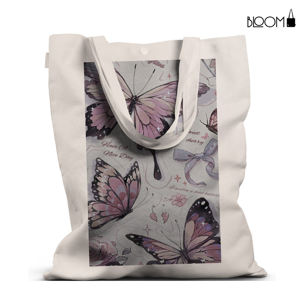 Elegance Butterfly Tote Bag