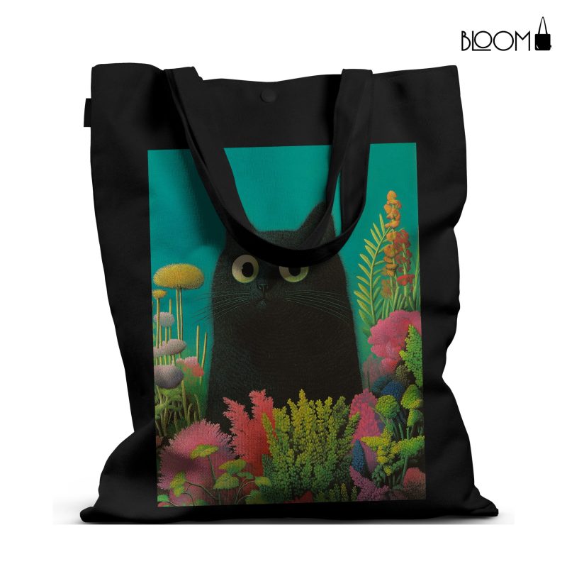 Midnight Whiskers Tote