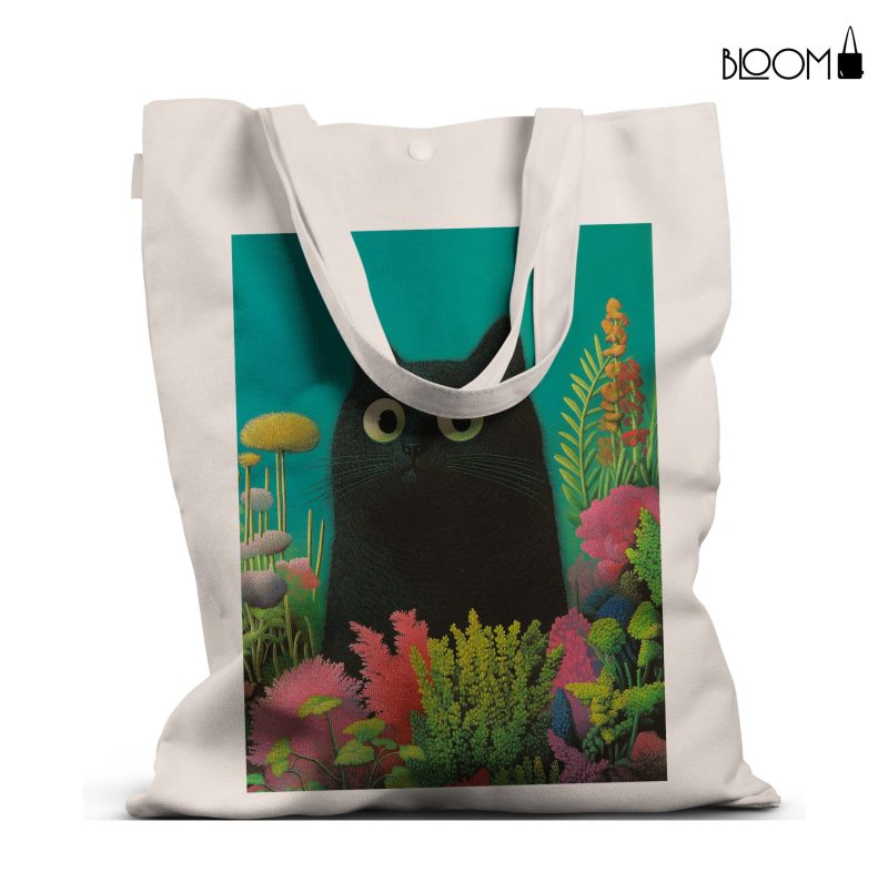 Midnight Whiskers Tote