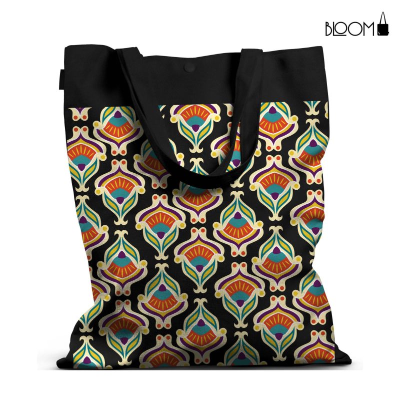 Midnight Bloom Pattern Bag