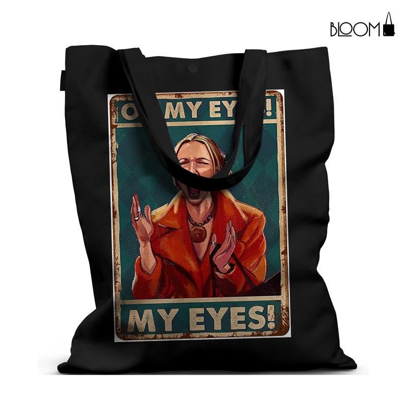 “My Eyes!” – Phoebe-Inspired Pop Art Tote by Bloom