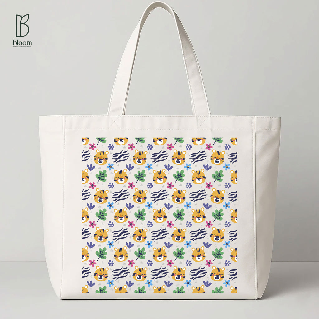 Playful Tiger Pattern