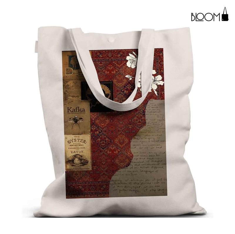 Vintage Library Tote