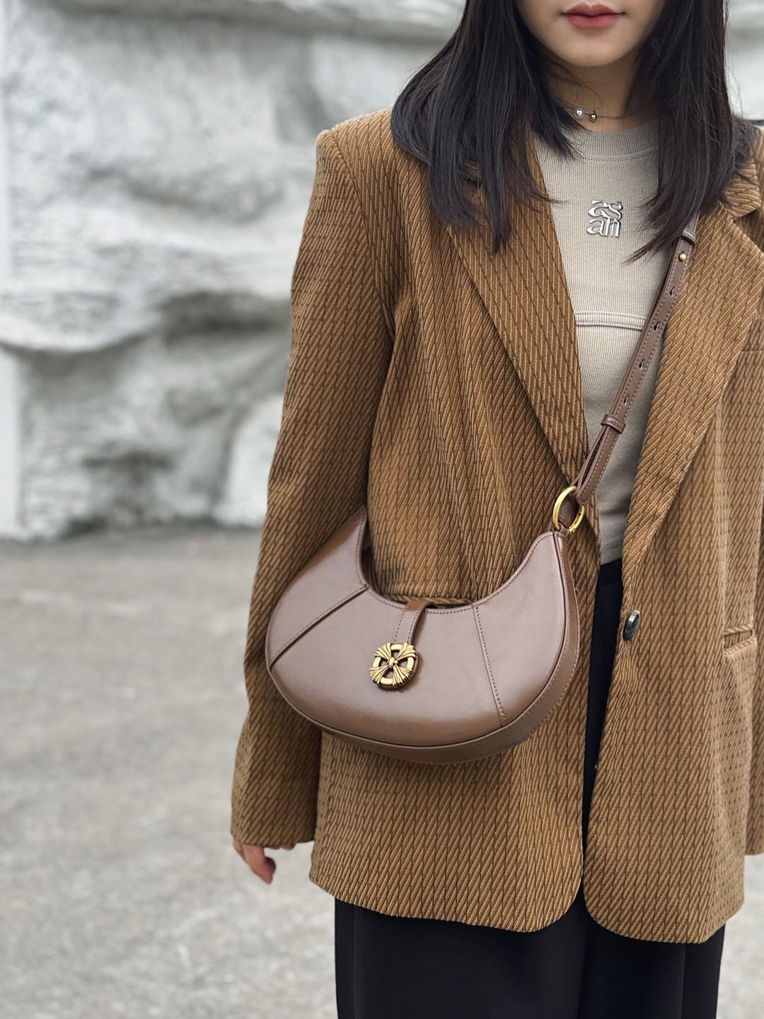 Eclipse Charm Shoulder Bag
