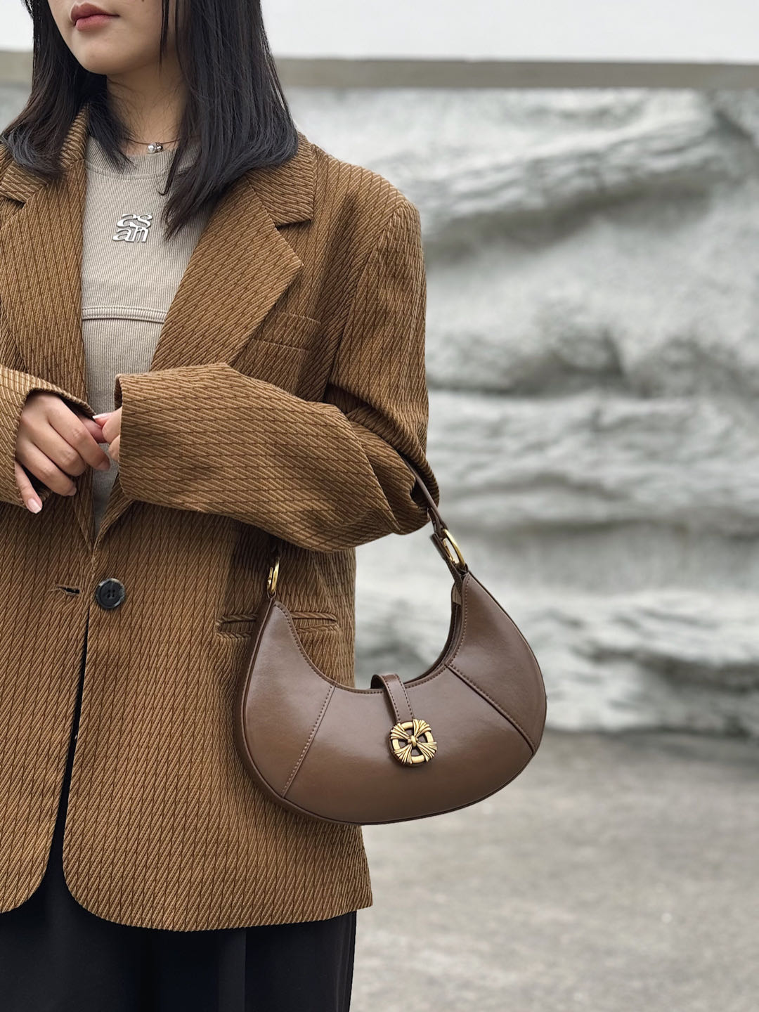 Eclipse Charm Shoulder Bag