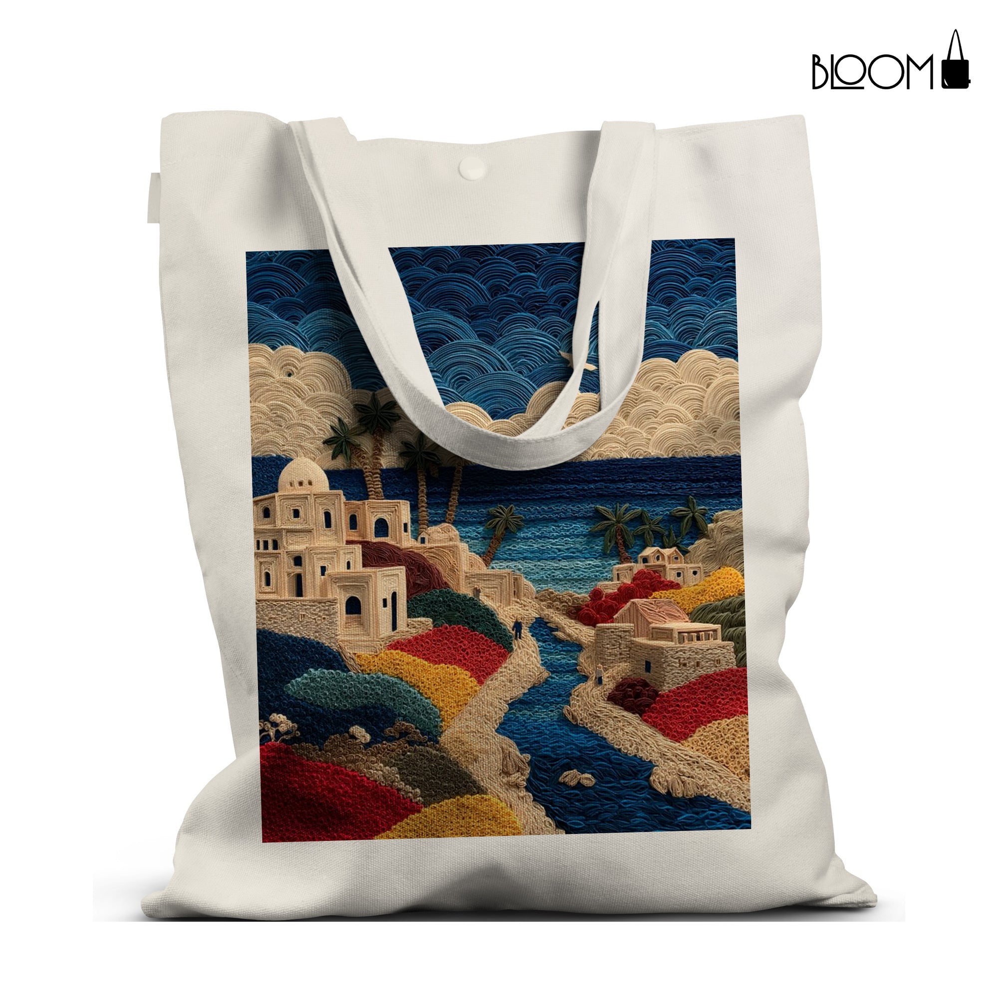 Dreams of Santorini Tote