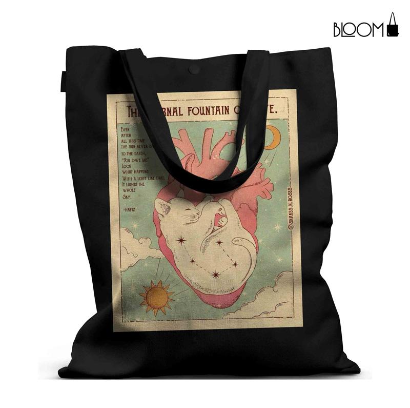Poetic Heart Tote