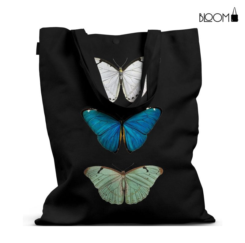 Ethereal Butterfly Canvas Tote Bag