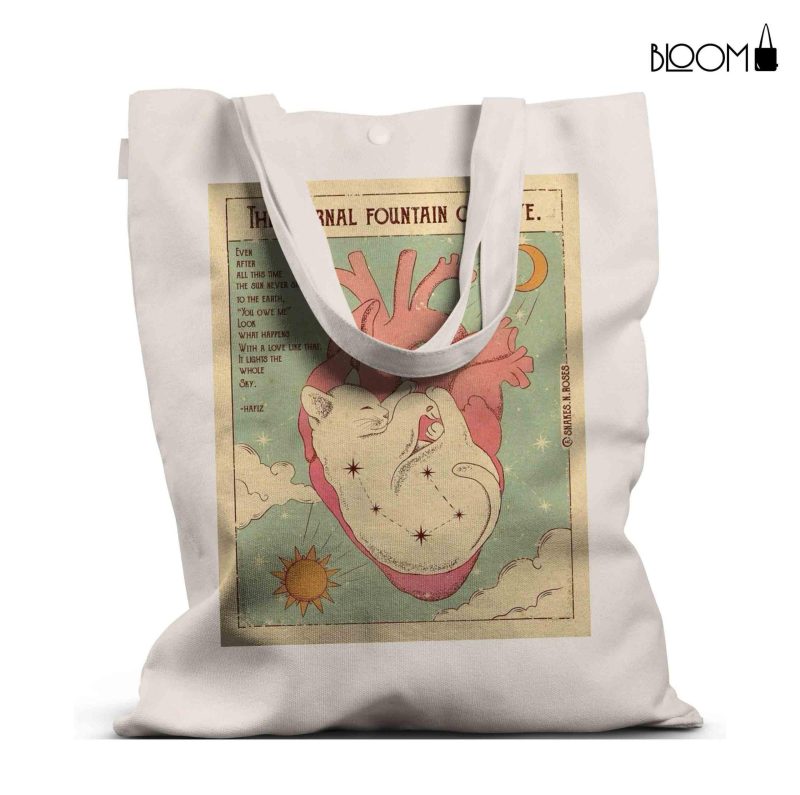 Poetic Heart Tote