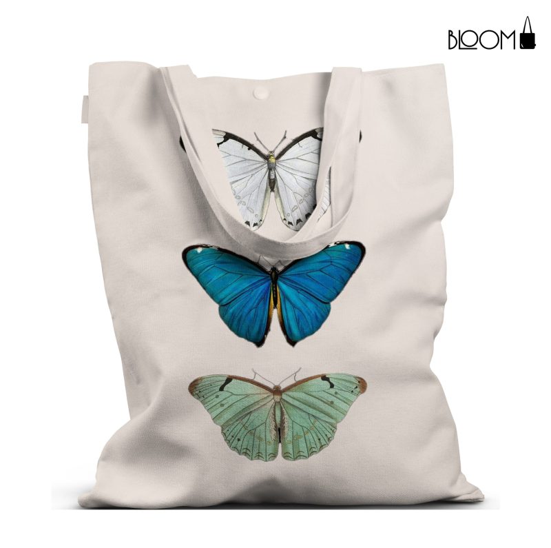 Ethereal Butterfly Canvas Tote Bag