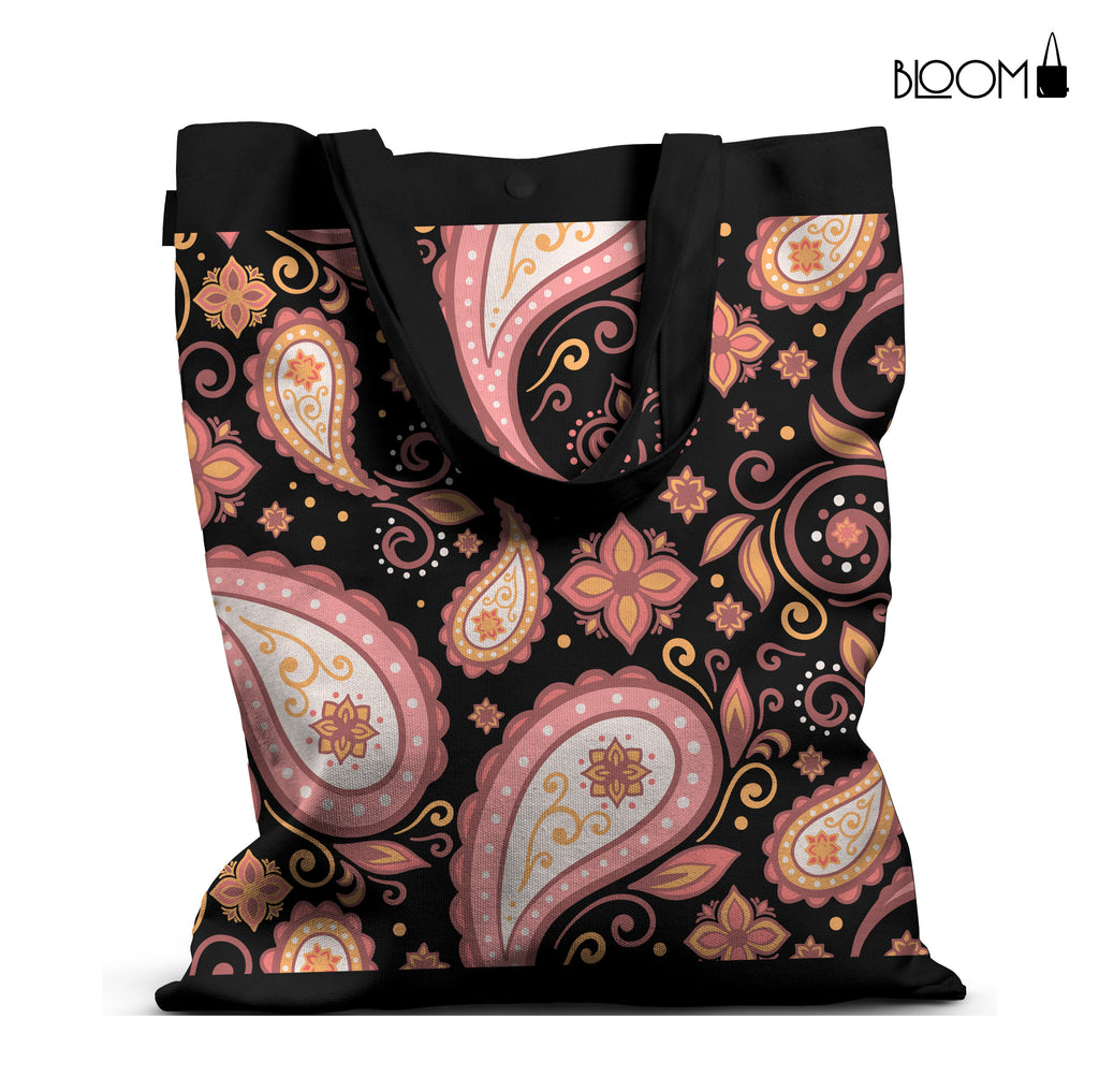 Rosewood Paisley Tote