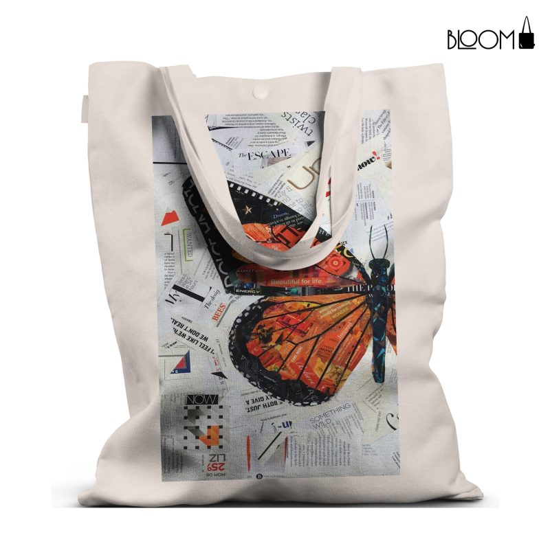 Serenity Butterfly Tote Bag