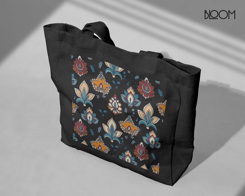 Midnight Bloom Pattern