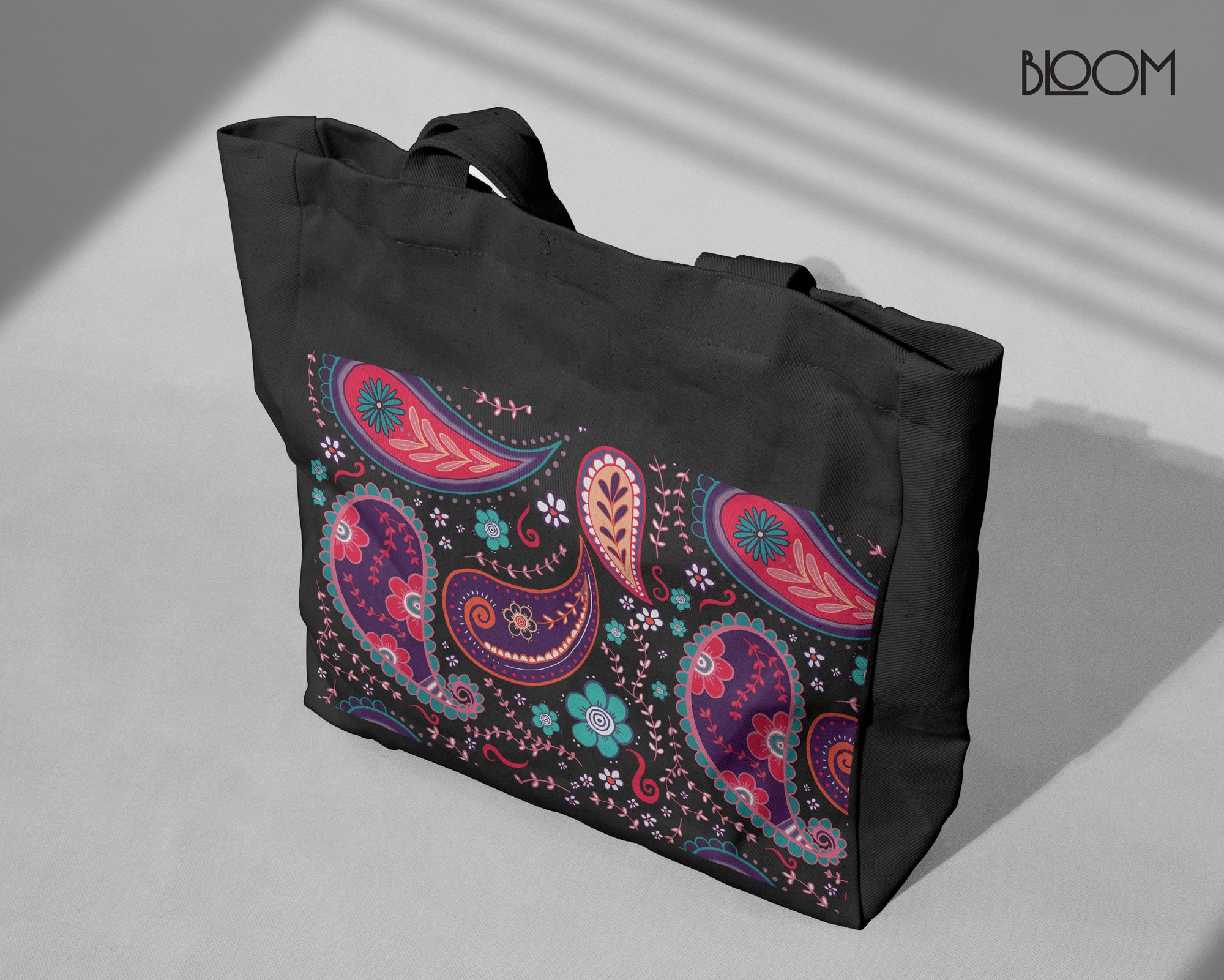 Midnight Paisley Art Print