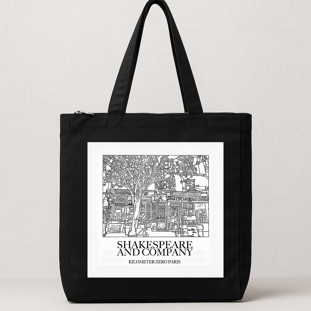 Bloom Large Tote – Shakespeare & Company design.