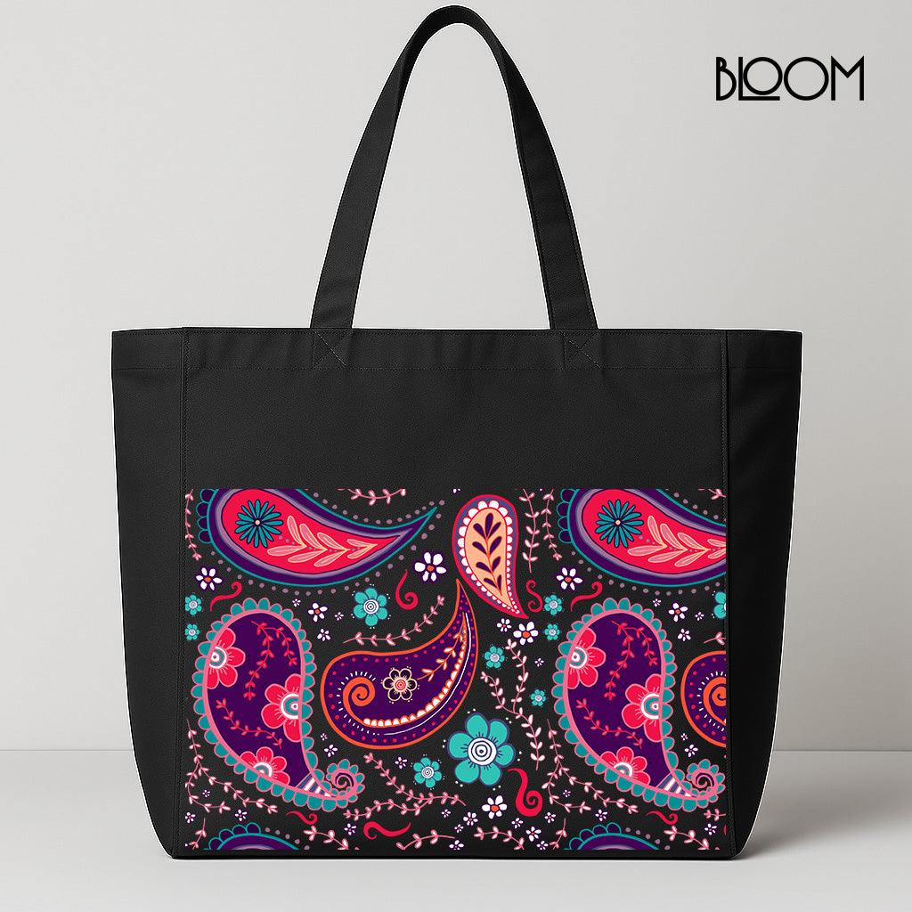 Midnight Paisley Art Print