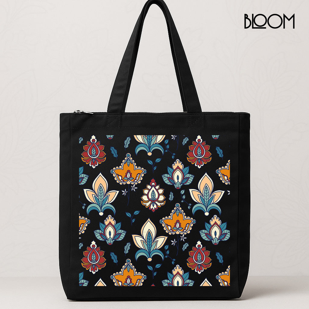 Midnight Bloom Pattern