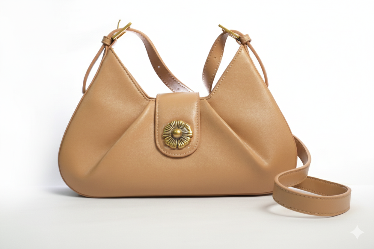 The "Aura Pleat Shoulder Bag"