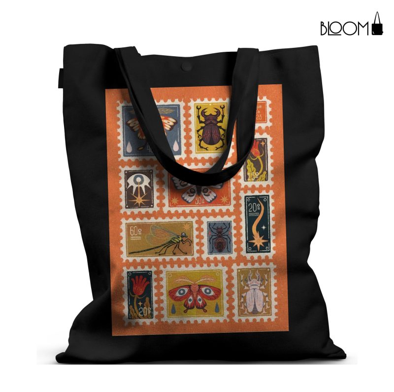 Stamps Canvas Tote Bag