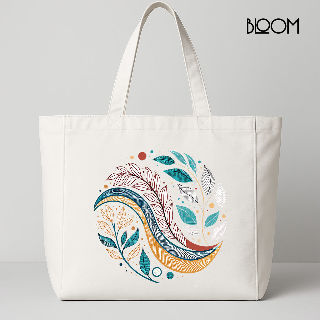 Verdant Flow Large Tote