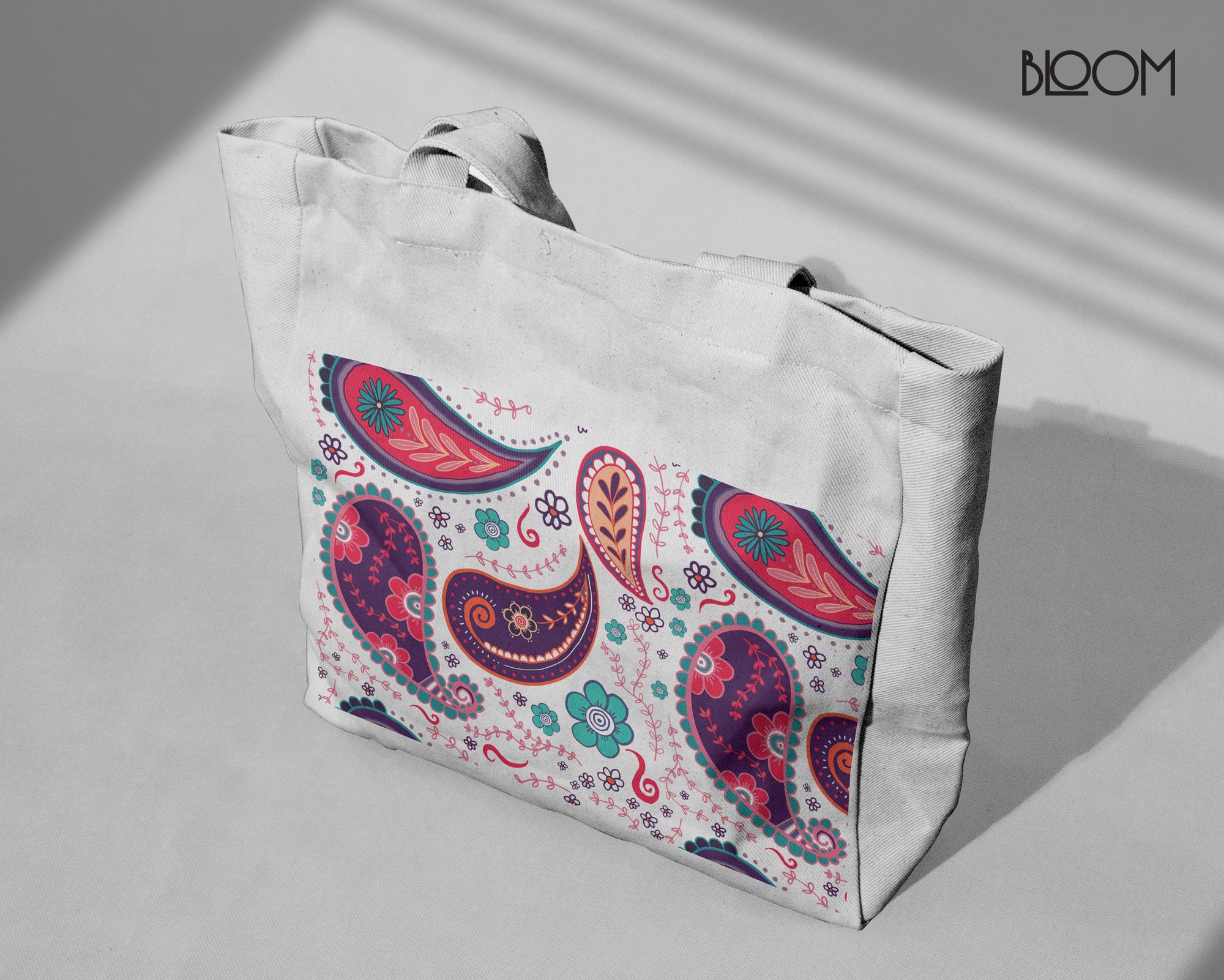 Midnight Paisley Art Print