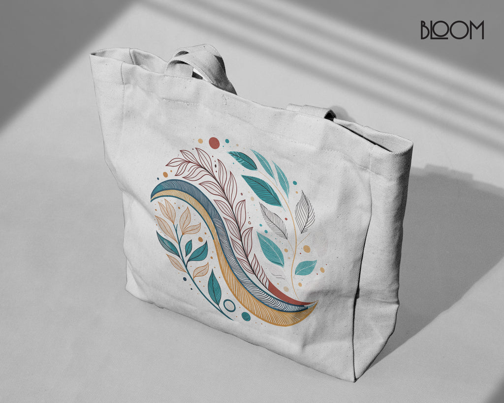 Verdant Flow Large Tote