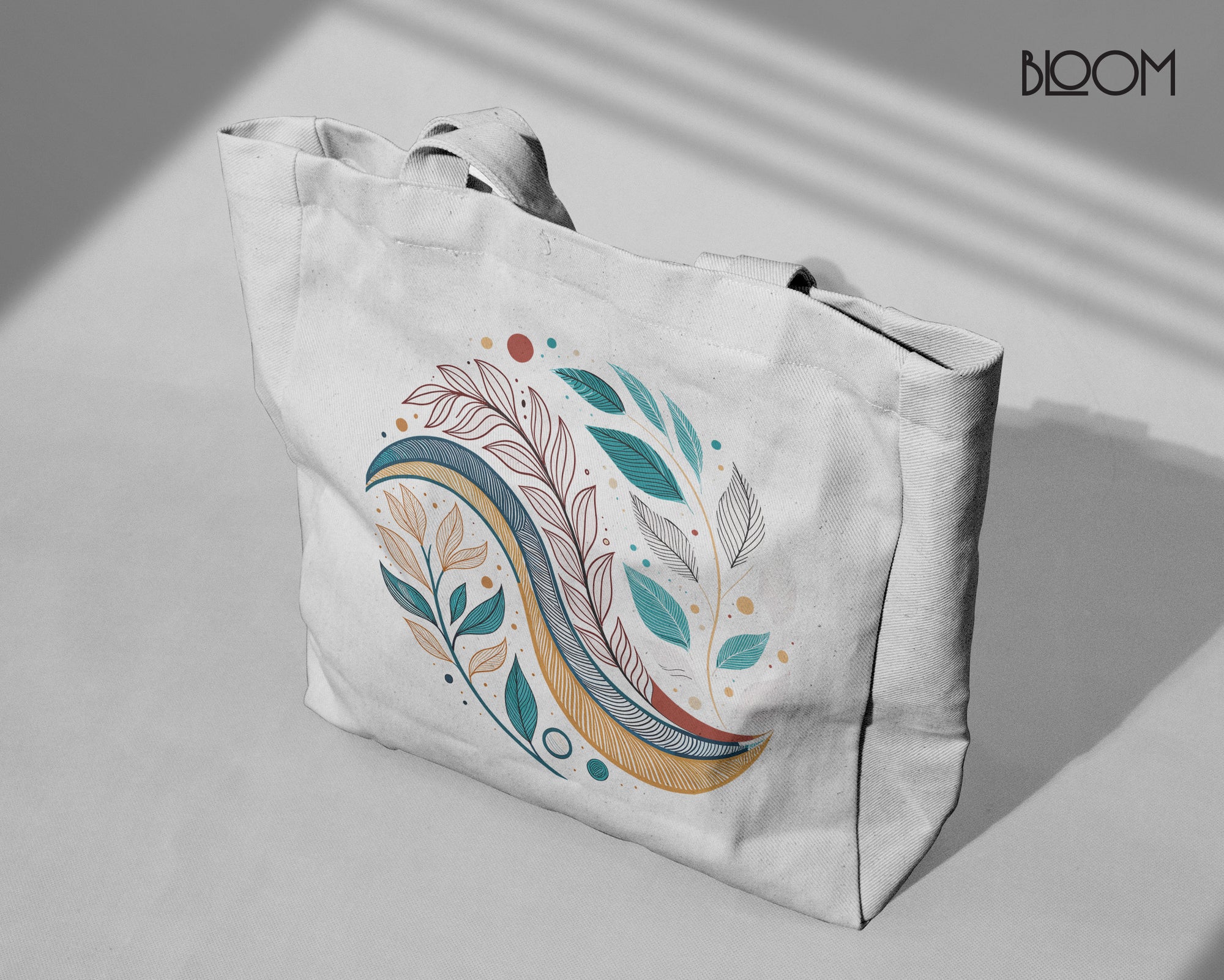 Verdant Flow Large Tote