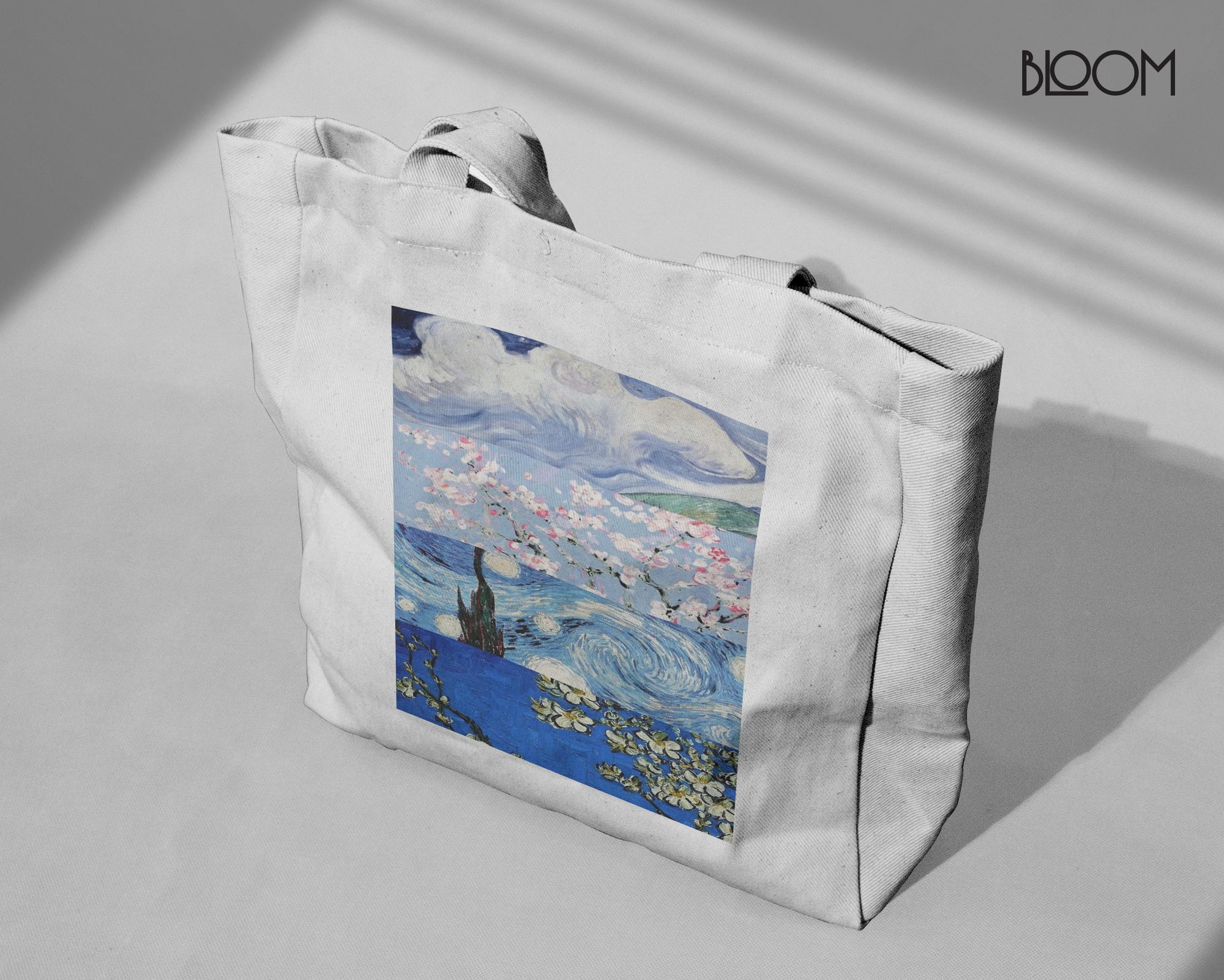 Van Gogh Inspired Blue Waves