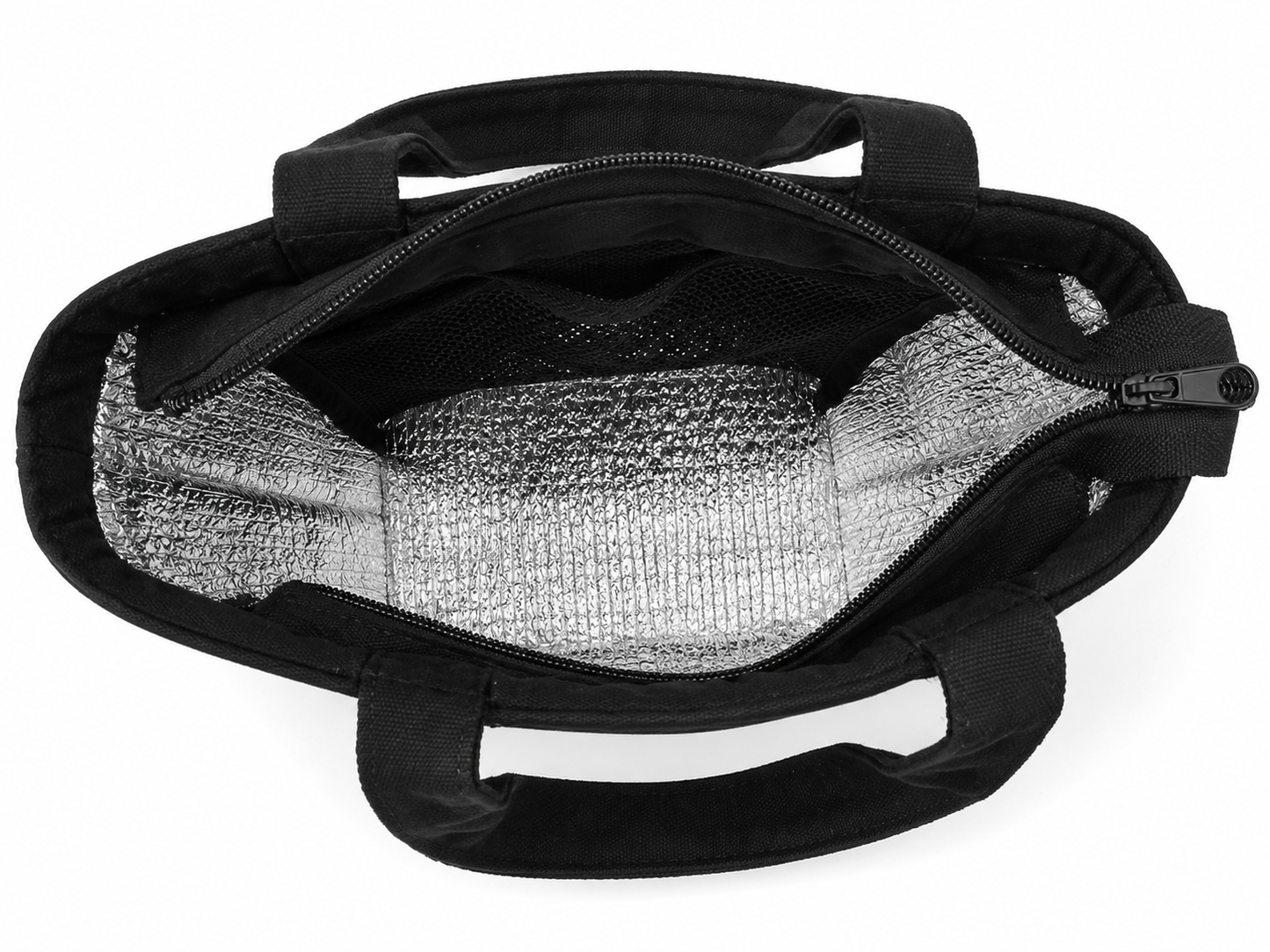 Bloom Bento lunch tote interior top view