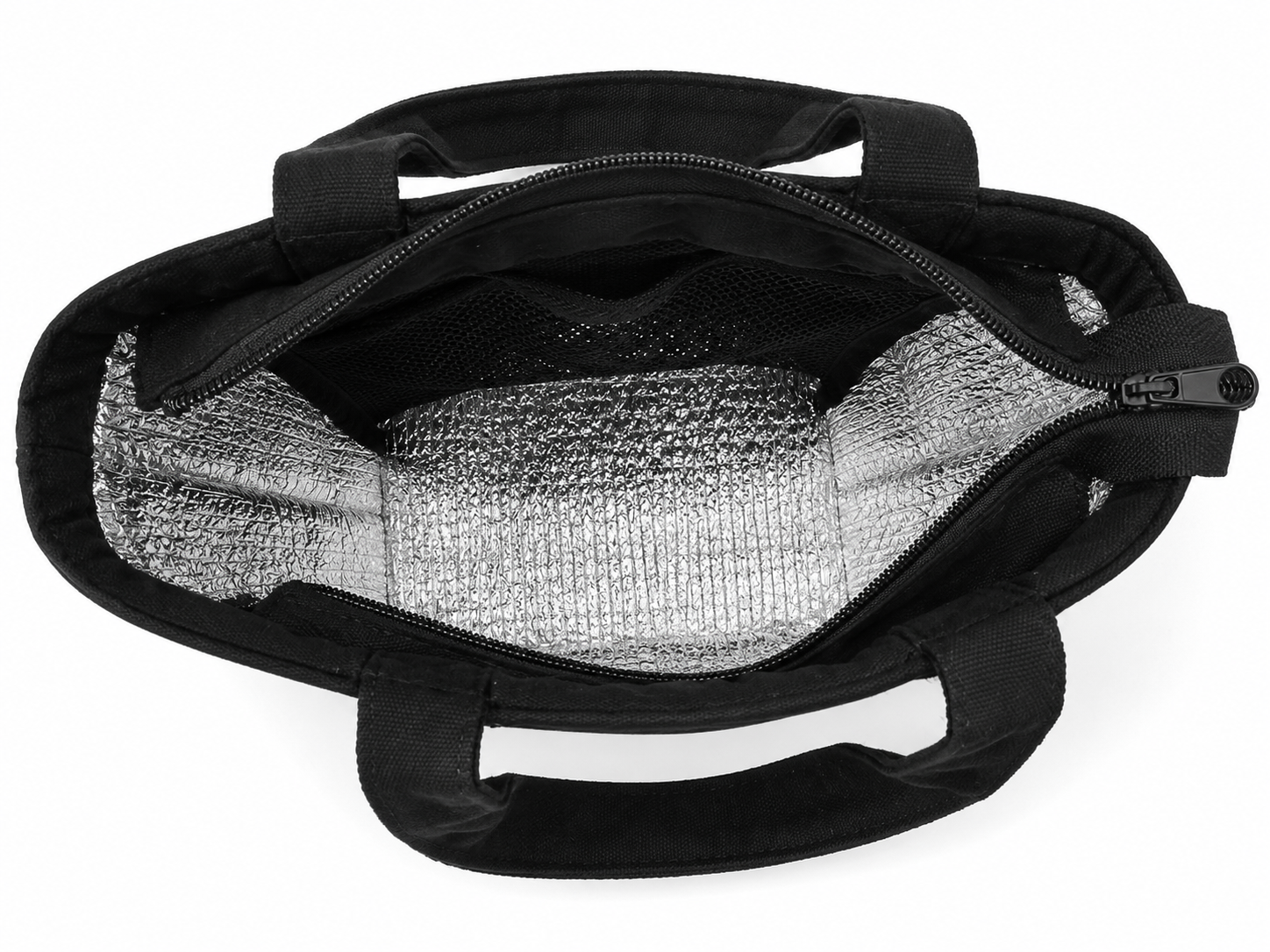 Bloom Bento lunch tote interior top view