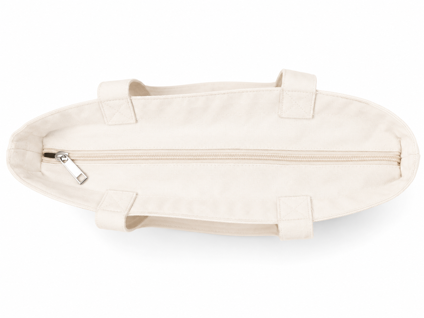 Bloom Picnic lunch tote top zip view