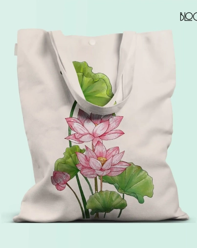 Lotus Tote Bag