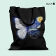 Van Gogh Butterfly Black