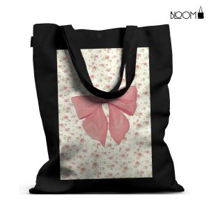 Pookie Doodle Art Tote Black