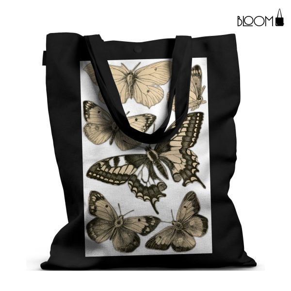 Butterfly in Snow Tote Bag