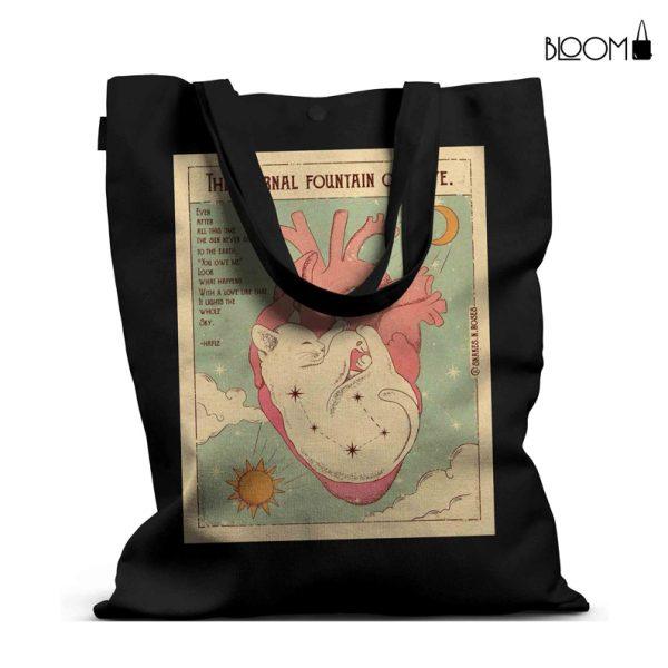 Poetic Heart Tote
